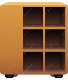 Wooden cube storage