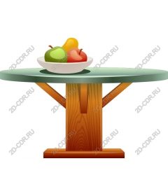  Fruit basket on the table
