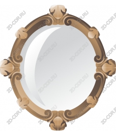 Vintage decorative mirror