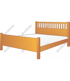  Cozy wooden bed