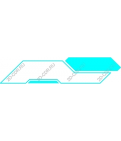  Blue dynamic geometric