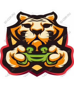 Cruel game tiger