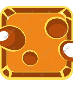 Playful Abstract Round