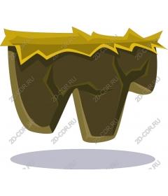  Floating rocky landscape