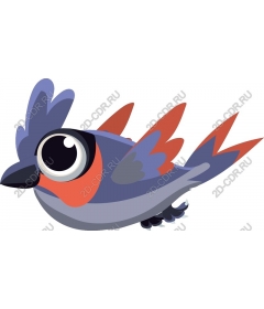  Cartoon bird