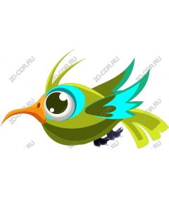  Charming whimsical bird