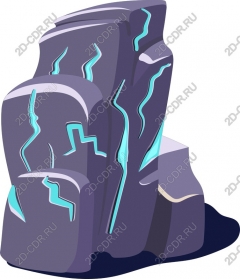  Stylized rock