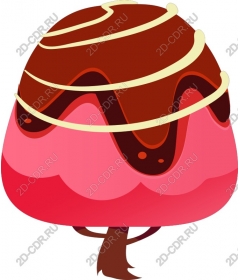  Chocolate tree topping