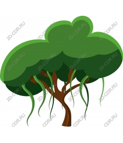  Stylized tree