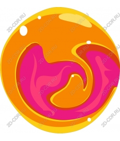 Vortex splash of color