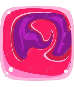  Bright abstraction in pink and violet colors