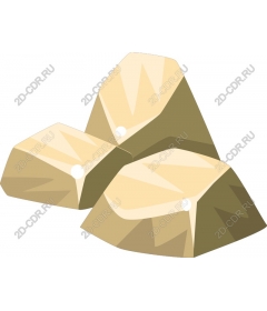  Textured stones