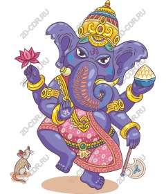  Bright Lord Ganesha in and
