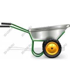  Bright wheelbarrow