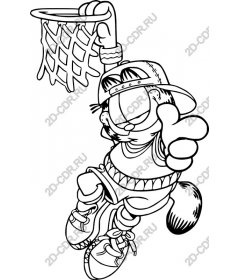  Cartoon character "Basketball"