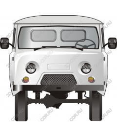  Classic white delivery truck