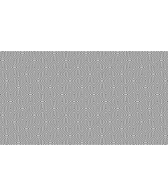  Black and white geometric pattern
