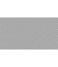Monochrome zigzag pattern