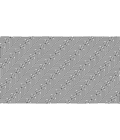 Geometric elegance: a pattern of interwoven lines