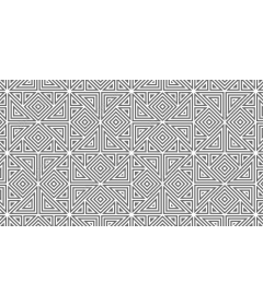  Elegant geometric pattern