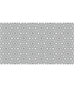 Geometric pattern Zvezda