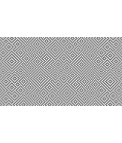 Geometric diamond pattern