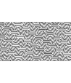 Geometric black and white triangle pattern