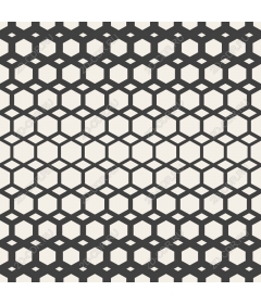 Geometric hexagon pattern