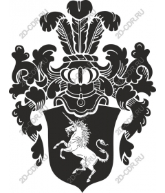 The majestic emblem of the unicorn