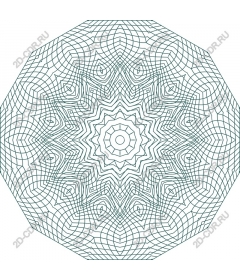  Complex octagonal mandala