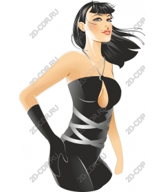  Chic black dress