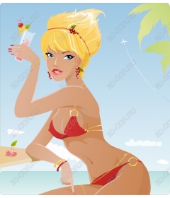  A stunning summer beach