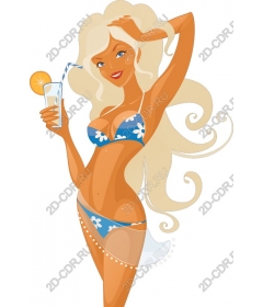  Bright summer beach beauty