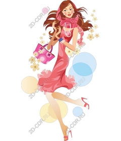  Chic pink dress