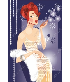  Elegant vintage glamour
