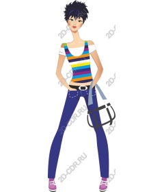  The chic fashionista