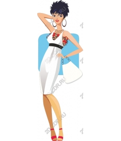  The chic fashionista