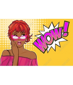 Wow! Pop art