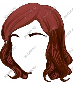 Wavy brown hairstyle