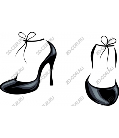  Black shoes high heels