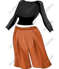  Chic black and brown outfit