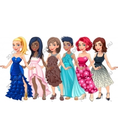  A variety of women's fashion