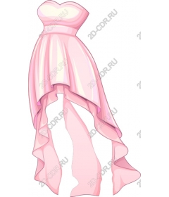  Elegant pink dress