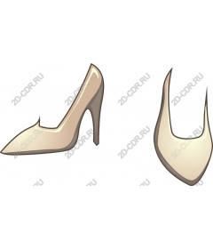  Elegant high-heeled shoes