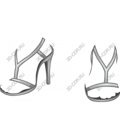  Elegant high heel sandals
