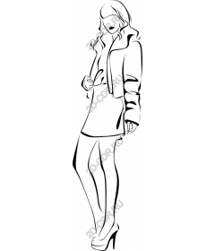  Chic fashion clipart