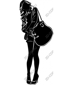  Chic fashion woman