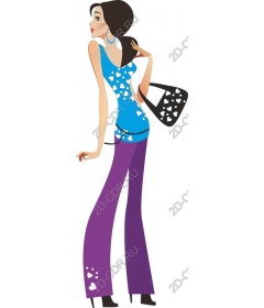  The chic fashionista