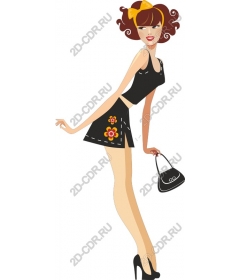  The chic fashionista