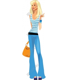  The chic fashionista